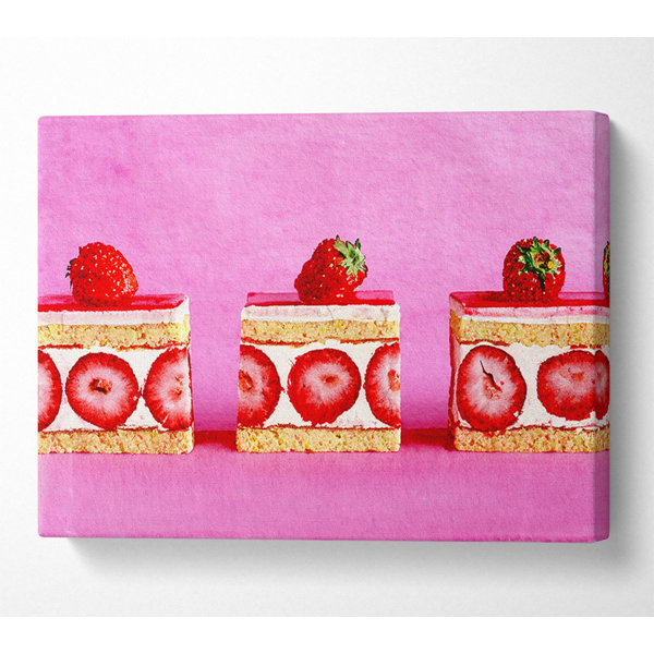 ModernMoments Strawberry Cake Delight Drucken Wayfair De